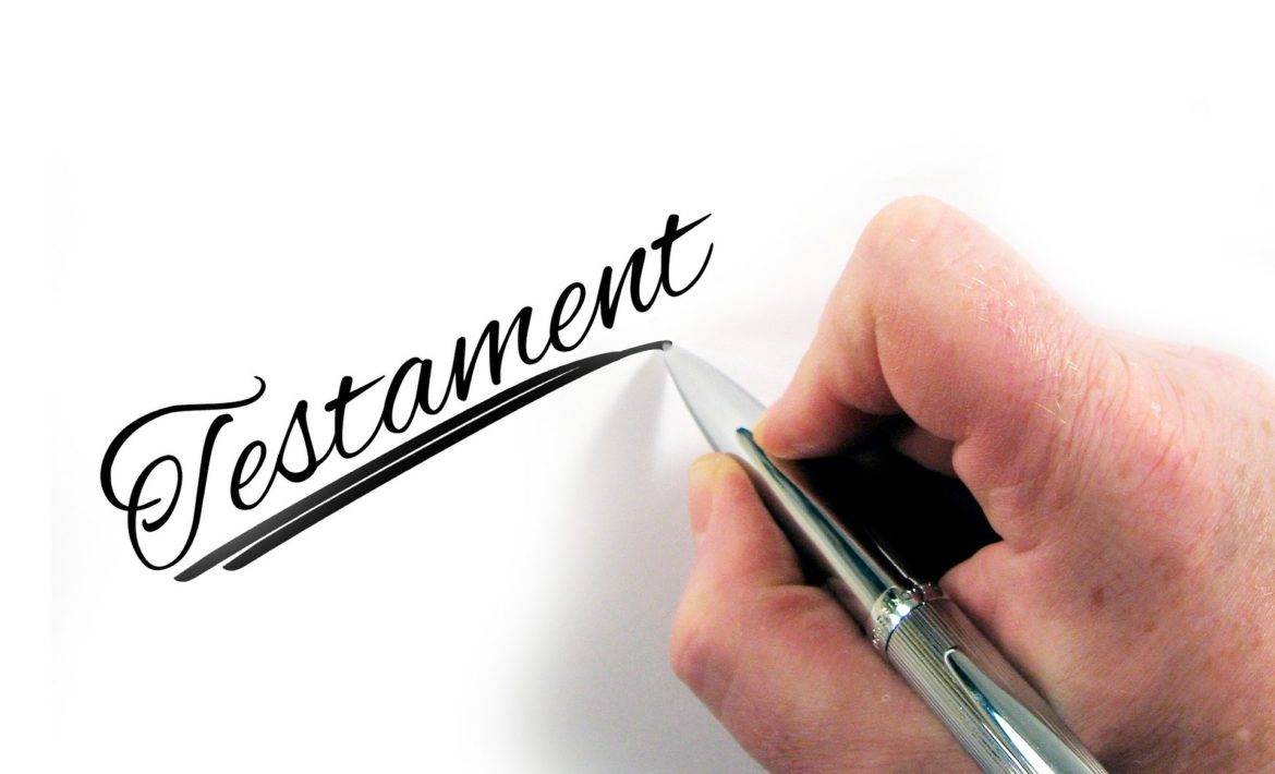 testament pisany osobiście
